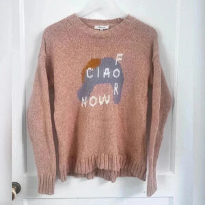 Madewell Ciao For Now Alpaca Blend Pullover Sweater Size S